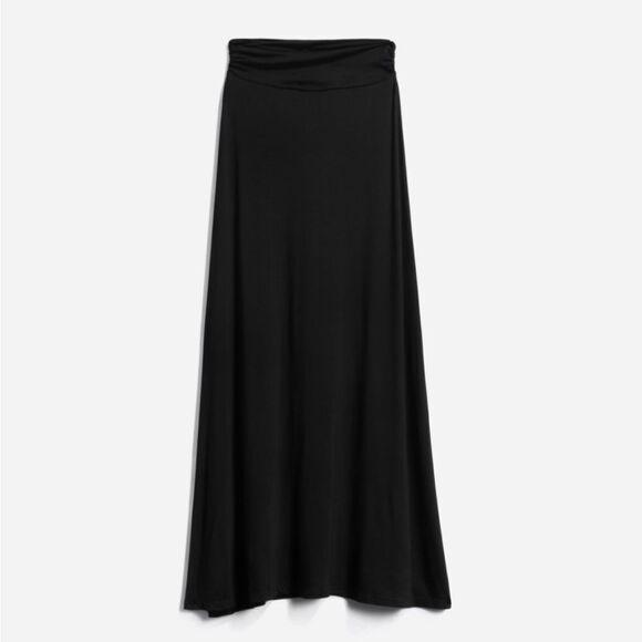Renee C. Gisela Side Slit Black Maxi Skirt Size Medium New With Tags Stitch Fix - Picture 1 of 7